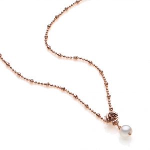 Collana in Argento con perle di fiume